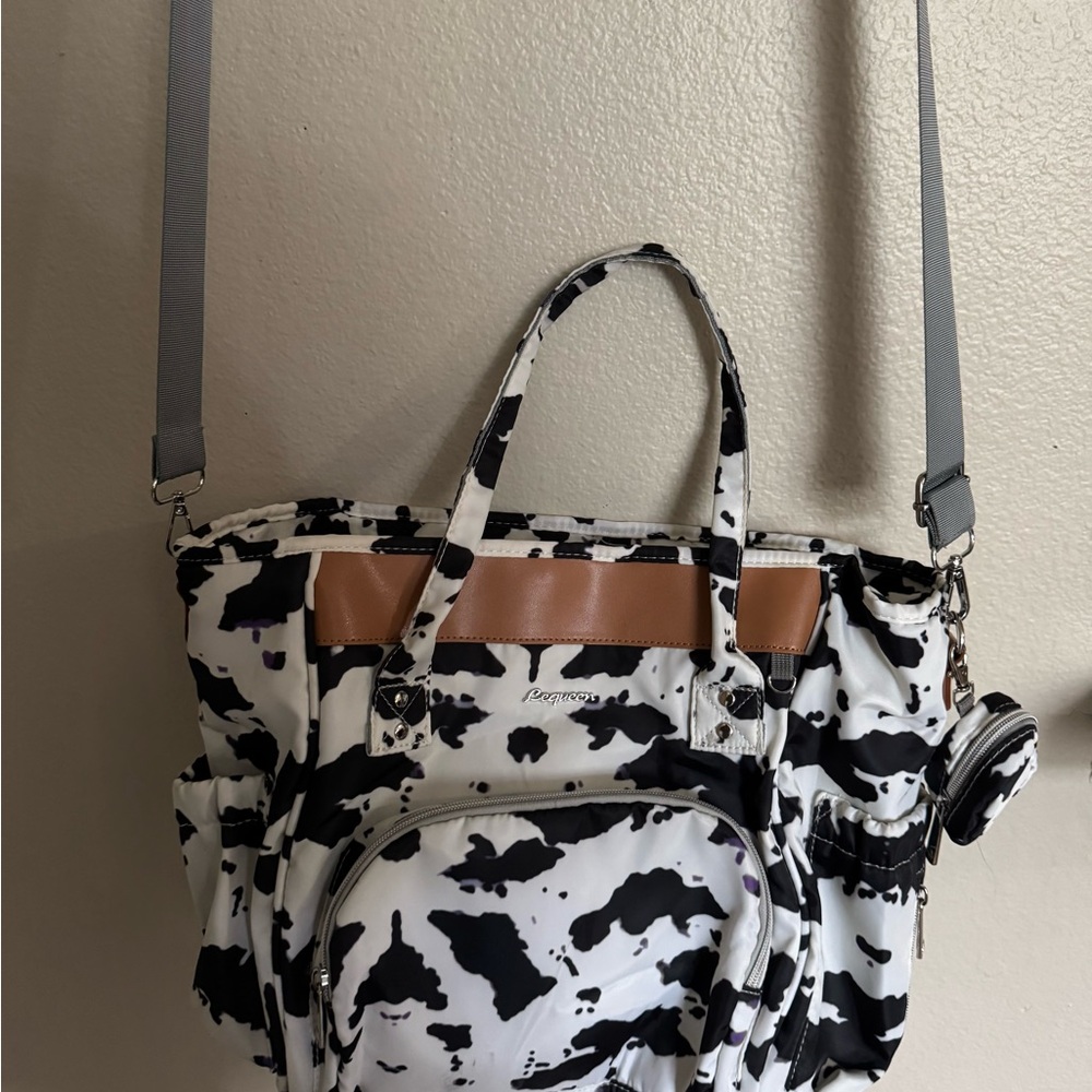 Cow Print Women's Bag